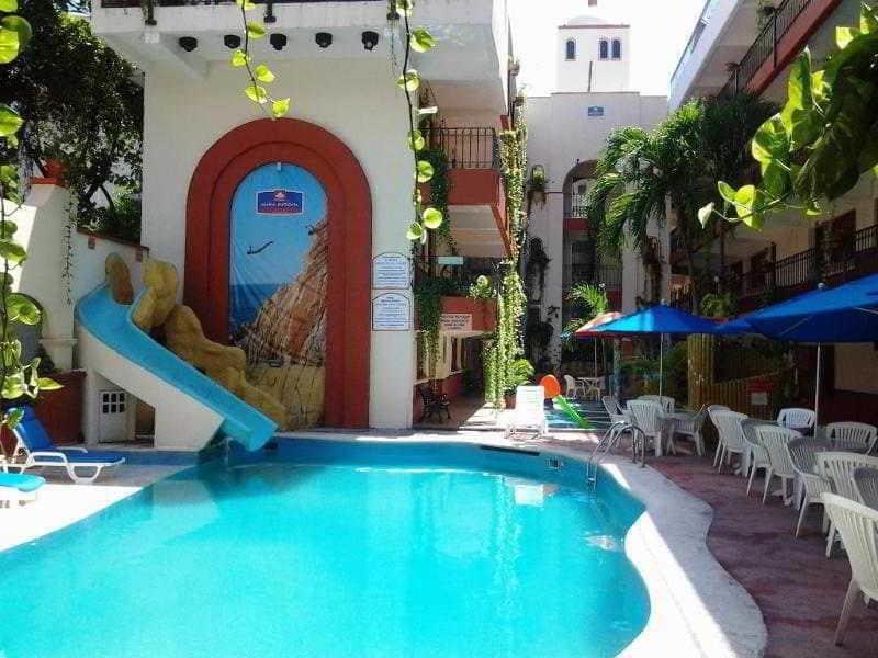 Hotel Hacienda María Eugenia Acapulco Exterior foto